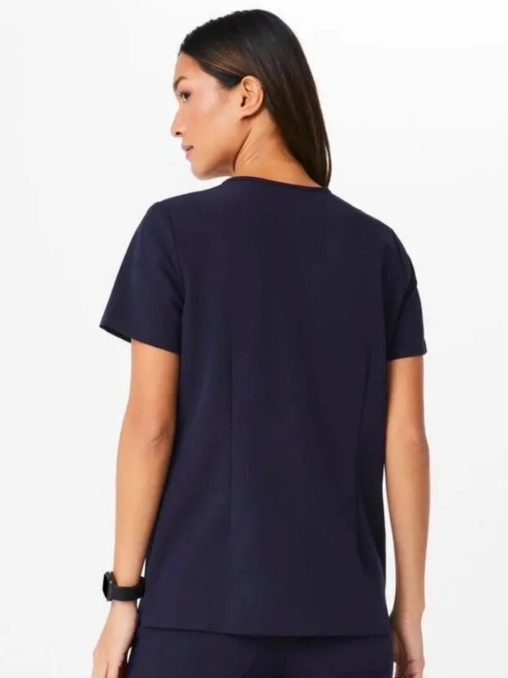 FIGS Women's EUC Casma 3-Pocket V Neck Scrub Top Navy | Size M - Picture 3 of 10